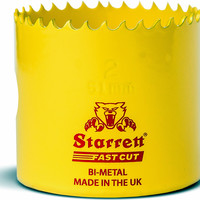 Korunkový vrták, vykružovacia píla do kovu 19mm STARRETT FASTCUT, značkový, made in UK, o 30% rýchlejšie, viac kobaltu!