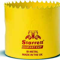Korunkový vrták, vykružovací pila do kovu 21 mm STARRETT FAST CUT, značkový, made in UK, o 30% rychlejší, více kobaltu!