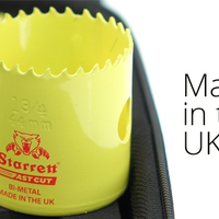Sada vykružovacích korunek STARRETT FAST CUT, značková, made in UK - „Elektrikář Ulti-Mate“